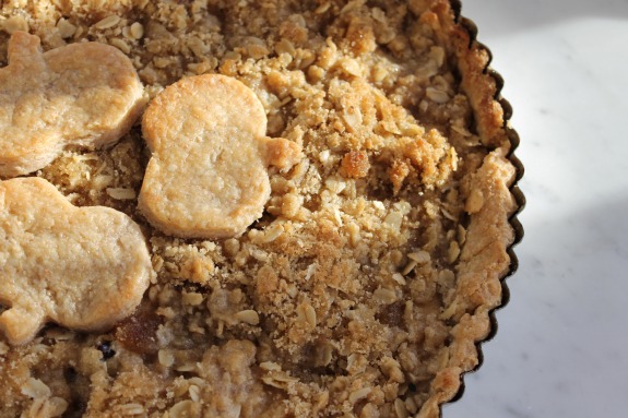 Whole Grain Apple Crumb Pie with Buttermilk Crust & Thanks