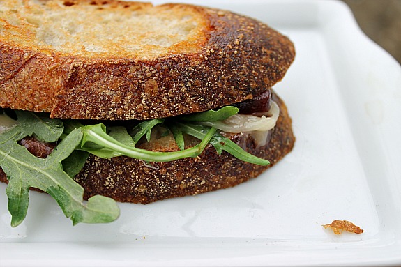 Ultimate Grilled Cheese (Triple Creme, Quince, and Arugula) & Other Places