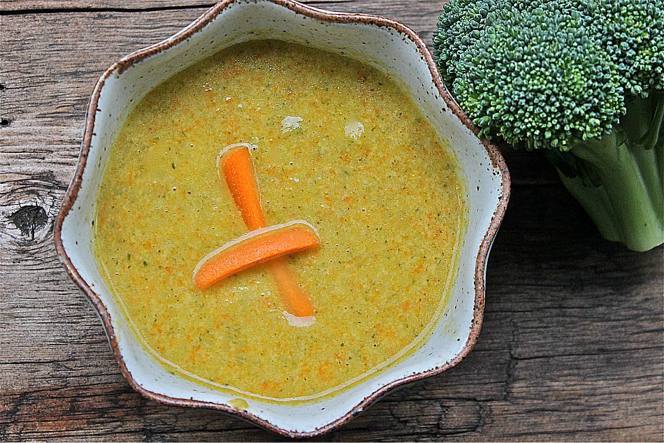 Carrot-Broccoli Cheddar Soup & Little House on the Prairie